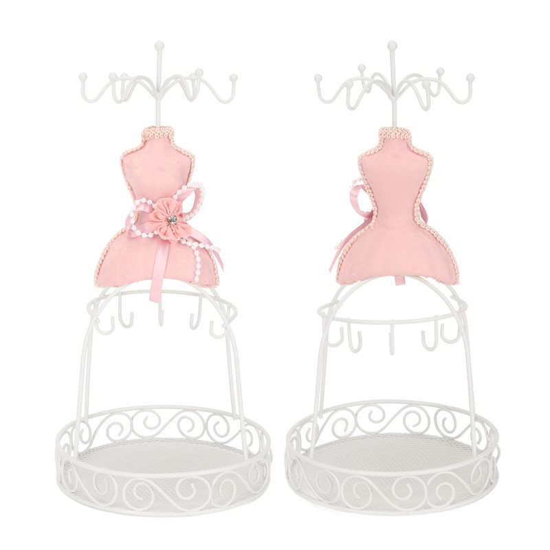 Jewelry Displays Stand Mannequin Princess Model Dress Rack for Hanging