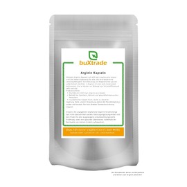 250 g L-Arginin Kapsen | reine Aminosäure | Hochdosiert | Nahrungsergänzungsmittel | L-Arginin Base