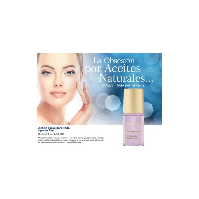 2x1 Óleo Morado Facial Terramar 7 Aceites Piel Sana