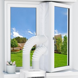 400 cm Air Conditioning Window Seal, Window Seal for Mobile Air Conditioners, Window Seal for Air Conditioners, Tumble Dryer, Exhaust Dryer, Mobile Air Conditioning Window Seal