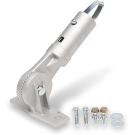 MARSHALLTOWN Push Button Handle Adapter, For Concrete Brooms, Darbies, Fresnos, Made in the USA, TSPBBRKT