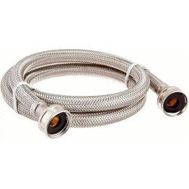EZ-FLUID (1) 48" x 3/4" FGH Burst Proof Washing Machine Water Supply Connector Hose Line