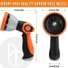 Bibury 10-Pattern High Pressure Garden Hose Nozzle