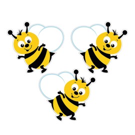 Bulletin Board Bumblebee Cutouts - 48 Pieces - Classroom Decorations and Teacher Supplies