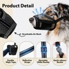 JOYPAWS Dog Muzzle, Air Mesh & Reflective Straps for Large