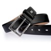 Lloyd 1080 Leather Belt Various Colours - Shades of black