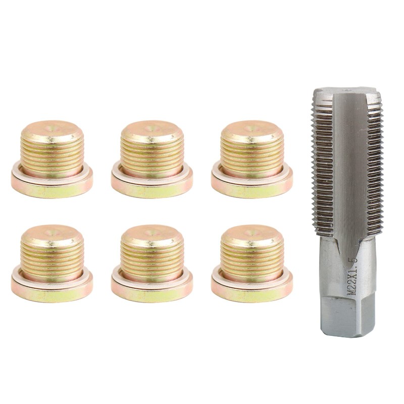 CCLIFE 13-Piece Oil Drain Plug Repair Kit M22 x 1.5