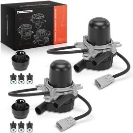 A-Premium 2 PCS Secondary Air Injection Pump Compatible with Toyota Tundra 2007-2013, Sequoia 2006-2012, Land Cruiser & Lexus LX570 2008-2011/2013, 4.6L 4.7L 5.7L, Replace# 17610-0S010, 10200231AA