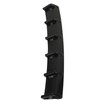 93cm Rear Bumper Diffuser Carbon Fiber Pattern Sporty Style Shark