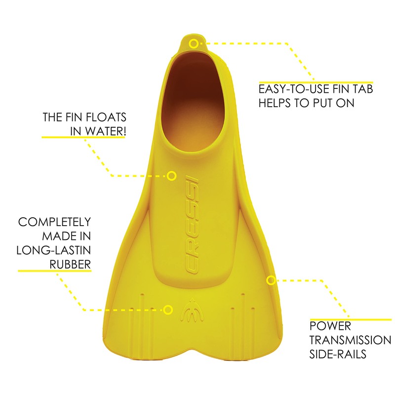 Cressi Mini Light, Yellow, 23/24