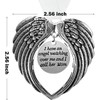 LYPER Christmas Memorial Hanging Ornaments Angel Wings, Memory Gifts Pendant