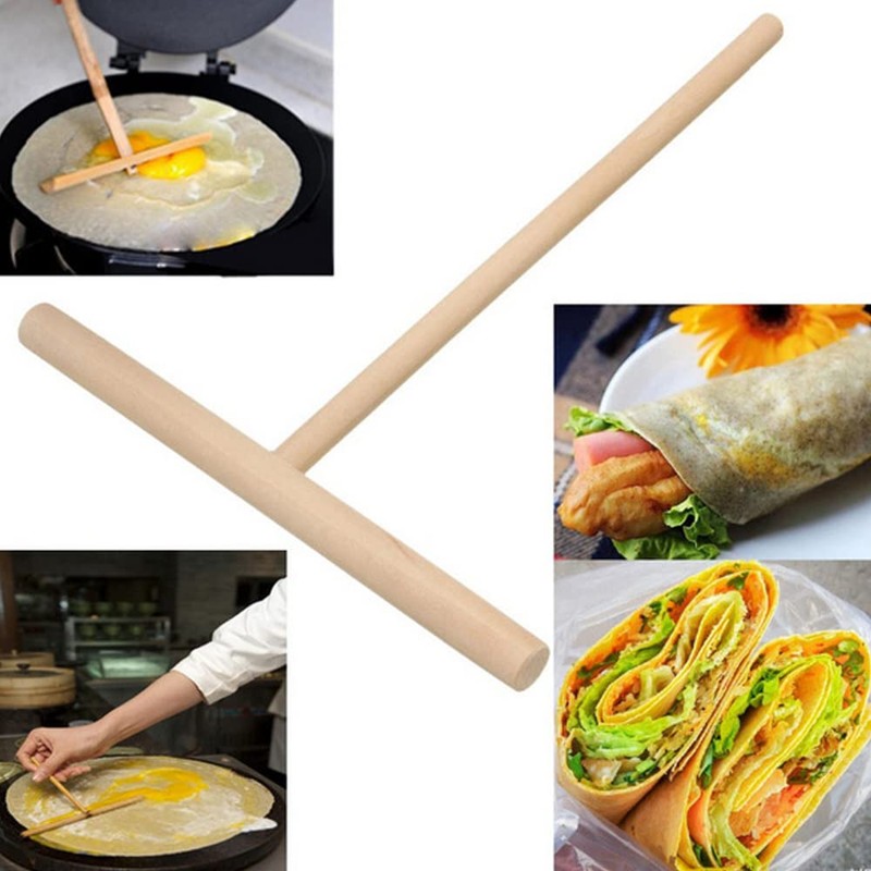 Set of 4 Crepe Tons Boss Spatula Pancake Fruit Rake