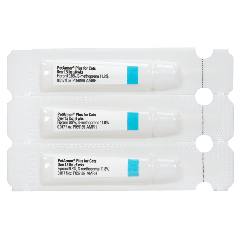 PetArmor Plus Flea & Tick Prevention for Cats with Fipronil
