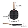 Bobikuke Fried Egg Pan, Egg Frying Pan with Lid Nonstick