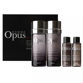 Homme 화장품 옴므 리프레싱 남성 상쾌촉촉 스킨로션 화장품 세트 Homme Refreshing Soothing Skin Lotion Men's Skincare Set