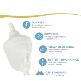 Unbranded Upgraded G52 Backup Valve Parts For Polaris Pool Cleaner 180 280 380 480 3900