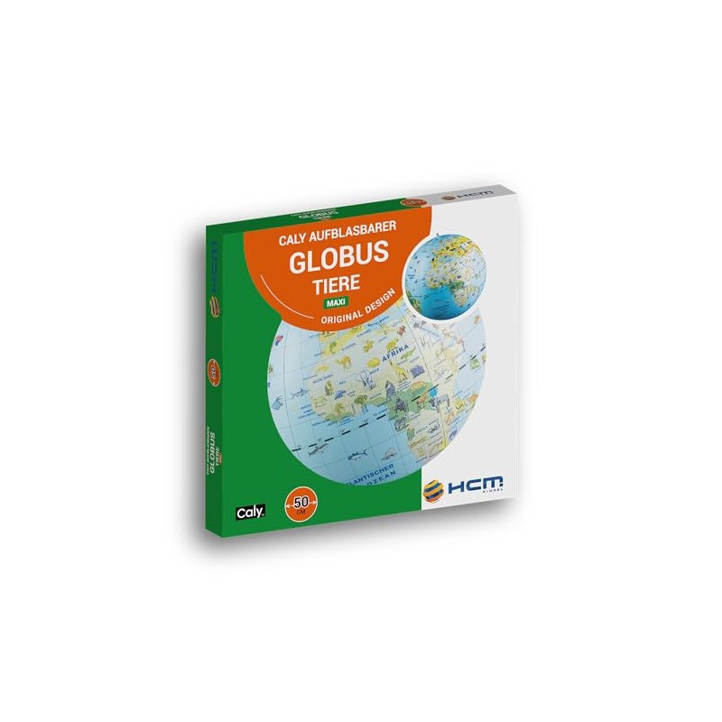 HCM Kinzel - Inflatable Caly Globe - Animals Maxi -