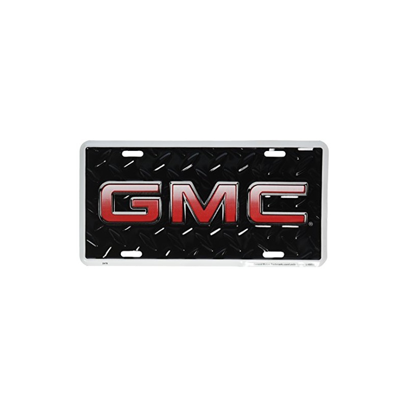 Diamond Embossed Background Metal auto tag 6 x 12 HangTime