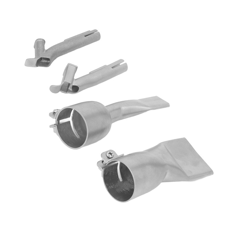 4 Pcs Set Hot Air Gun Nozzle 2Pcs Flat Wide