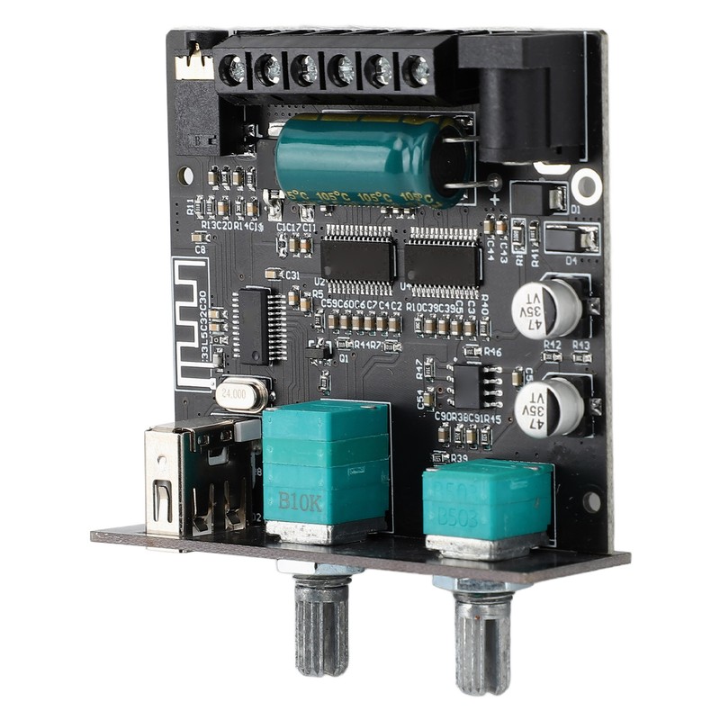 Bluetooth 5.1 Amplifier Board 9 to 24V 2.1 Channel Mini