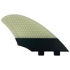UPSURF Surfboard Fins Keel fin 2 Fins Double Tabs Surfing