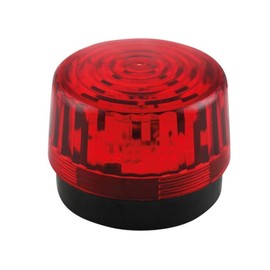 Velleman HAA100RN LED Flashing Security Light, 12 V, Red, 100 mm