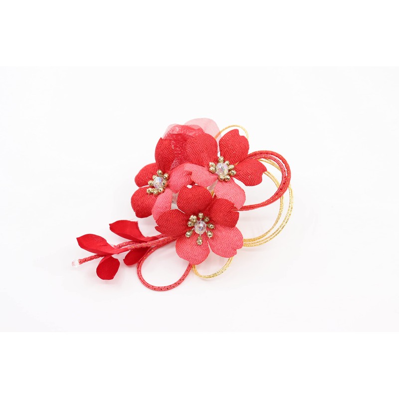 Kamakura Crafts Shino Cherry Blossom Kimono Hair Ornament
