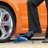 Car Bicycle Bike Single Cylinder Barrel Tyre Inflator Foot Pump