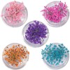 Guyode 5 Stück Nagel Charms Flower Nail Art Charms Nagelkunst