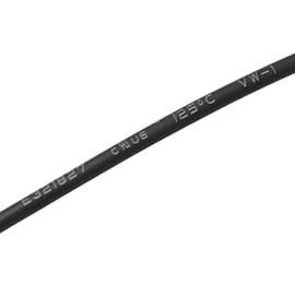 uxcell 1.0 mm Dia. Black Heat Shrinkable Tube Shrink Tubing 6M 19.7ft