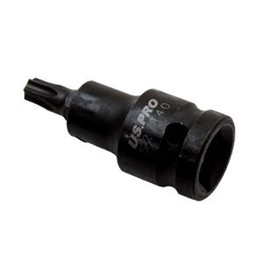 US Pro T40 1/2” Dr Short Impact Torx/Star Male Socketx 53mm Industrial