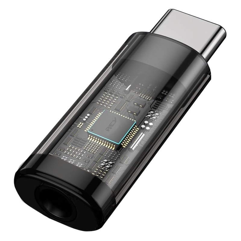 REY Adapter Converter Jack 3.5 mm Female to USB Type