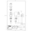 TOTO T28AUH20 Single Faucet (Lateral Faucet) for General and Cold
