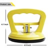 FCHO Glass Suction Cup Heavy Duty Aluminum Vacuum Plate Puller