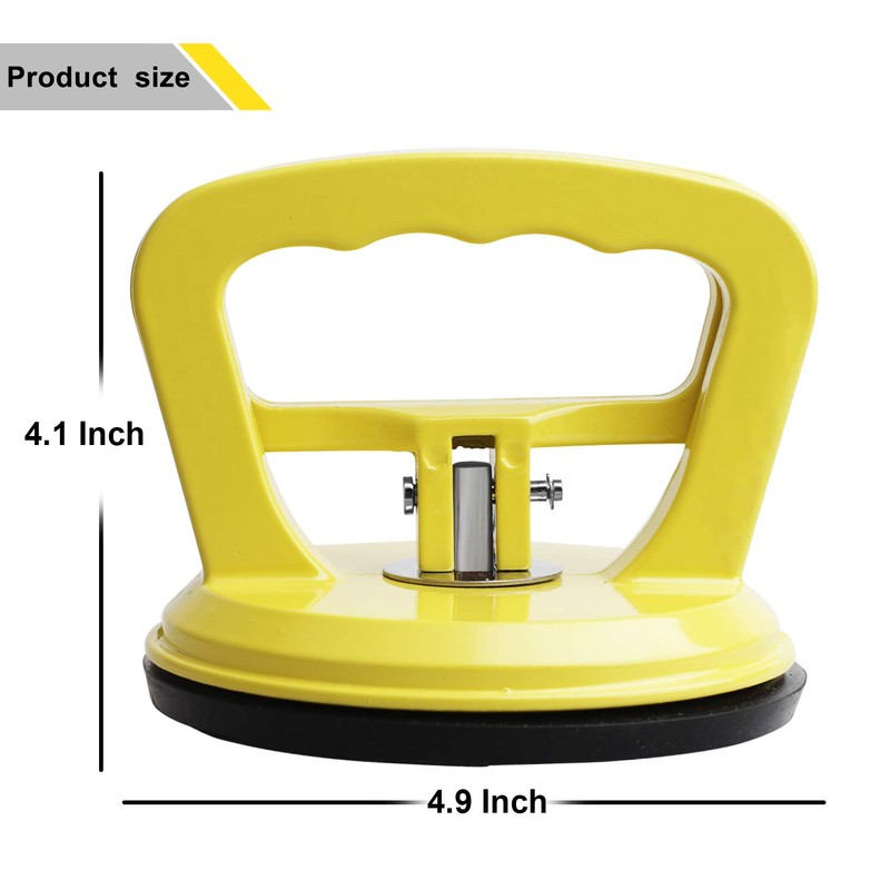 FCHO Glass Suction Cup Heavy Duty Aluminum Vacuum Plate Puller