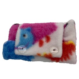 Handmade Centre Back Cover ONLY compatible with AIRFIT F10/ F20 Fleece CPAP BIPAP approx 10x6cm Cheek Strap Covers for Sleep Apnea VARIOUS COLOURS (Hedgehog Polar)