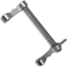 Canine Mouth Gag for Cat & Dog Veterinary Instruments Stainless Steel (Canine Mouth Gag Medium)