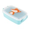 sigikid 25365 Fox Lunch Box with Divider, BPA-Free, Safe, Lightweight,