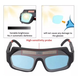 generic 1 Gafas De Seguridad De Energía Solar Con Oscurecimiento