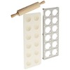 Norpro 3 Piece Ravioli Maker and Press Set with Rolling