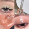 Baorder 6 x Glitter Eyeshadow Set, Long-Lasting Waterproof Shimmer Liquid