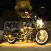 AMBER 8 POD 2 STRIP LED Universal Motorcycle Accent Neon
