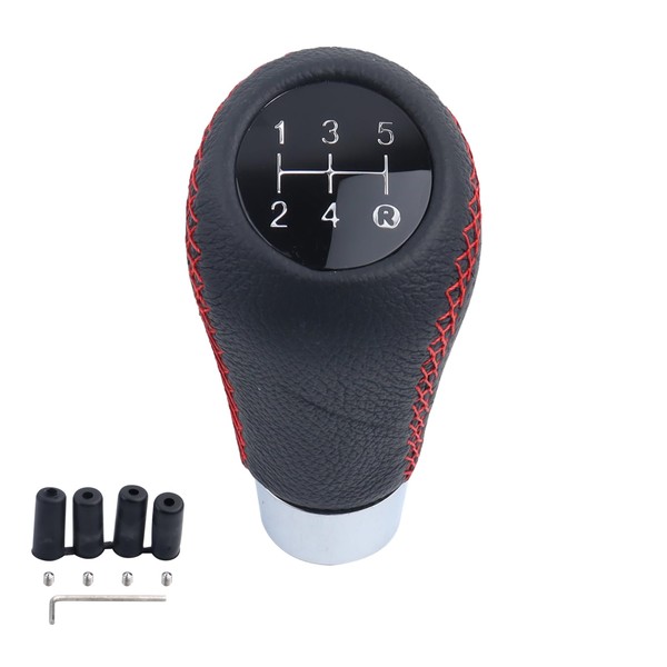 BONRYAN 5-speed car gear lever knob compatible with most manual