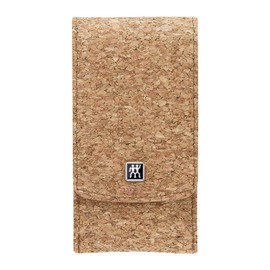 ZWILLING TWINOX Manicure Premium Nail Set 3-Piece Pedicure Care for Hands and Feet in Travel Size, Cork Edition, Beige