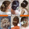 Combs Hair Extension Bun Hair Piece Ponytail Hepburn Bun Hair