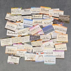 Inspirational Bible Verse Stickers - Set of 10 Random Stickers - Great for VBS