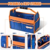 WADFOW 16" Tool bag, Heavy-Duty Waterproof Tool Bag, Spacious Capacity