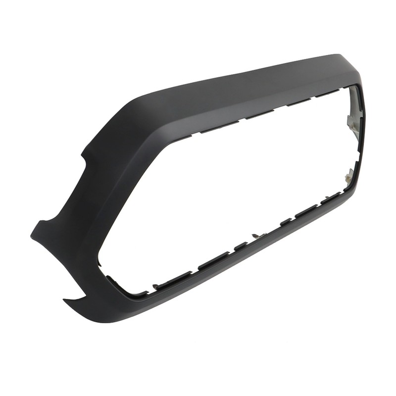 Silscvtt Front Upper Grille Outer Frame Surround Matte Black Replacement