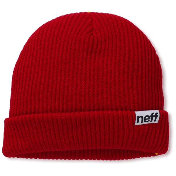 NEFF Men's Fold Beanie, Red, One Size