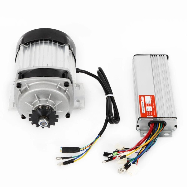 Unbranded 48V Brushless Electric Motor Kit Controller Pedal E-Bike Go